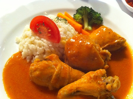 AN image of Hungarian Paprika chicken