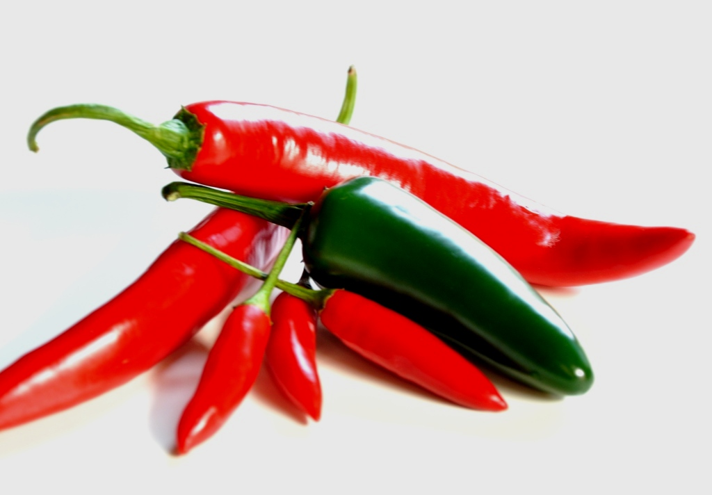 An image of a selection of chillies