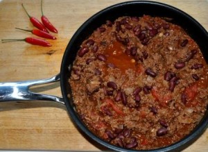 Kangeroo chilli con carne