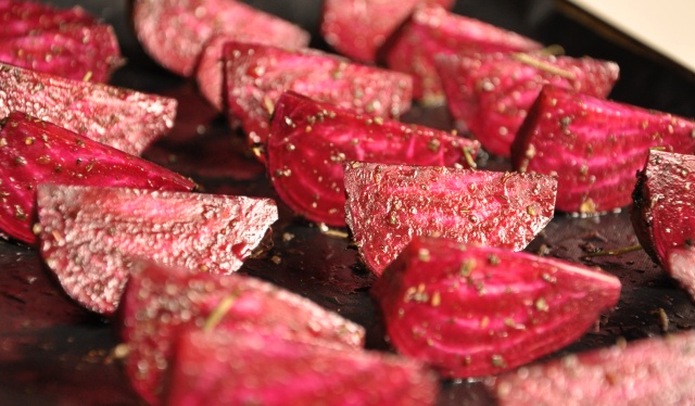 An image of seasoned beetroot chips