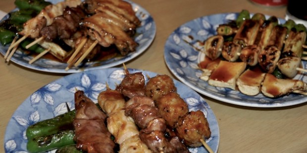 Selection of Yakitori