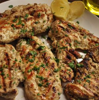 An image of grilled marinaded chicken breast