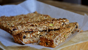 high energy environmentally friendly muesli slice