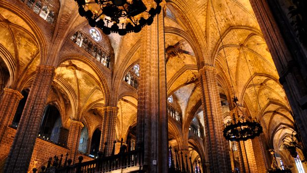 An image of Barcelona's cathedral