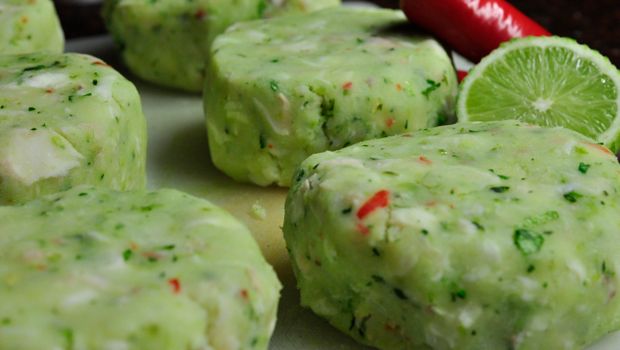 An image of thai green fishcakes