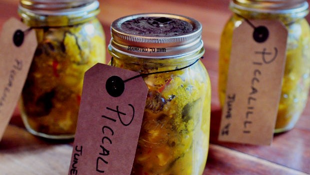 3 Jars of piccalilli