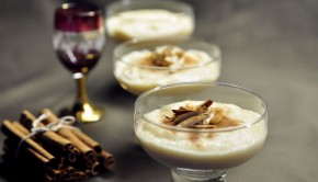 Moroccan almond cream pudding