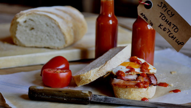 spicy smoky tomato ketchup