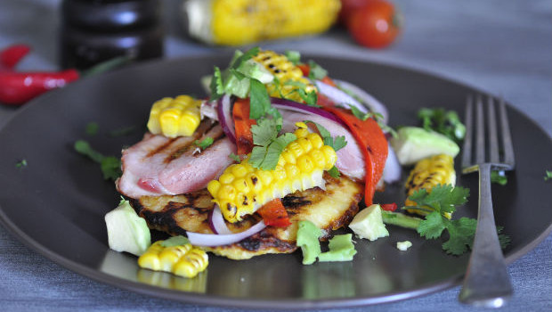 Sweet corn fritters