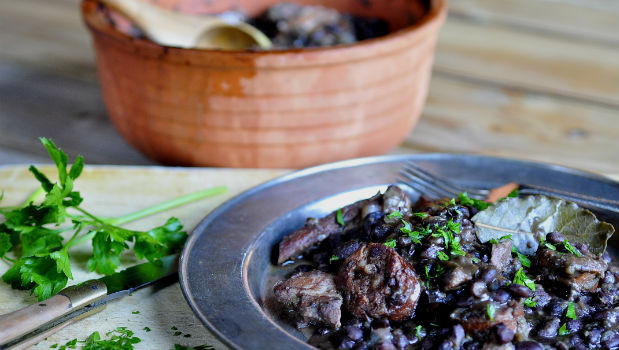 Feijoada - Brazilian pork and black bean stew