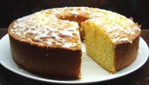 Lime drizzle cake