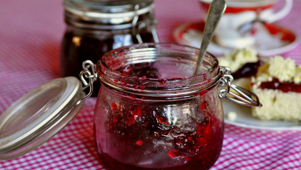 Home made strawberry jam